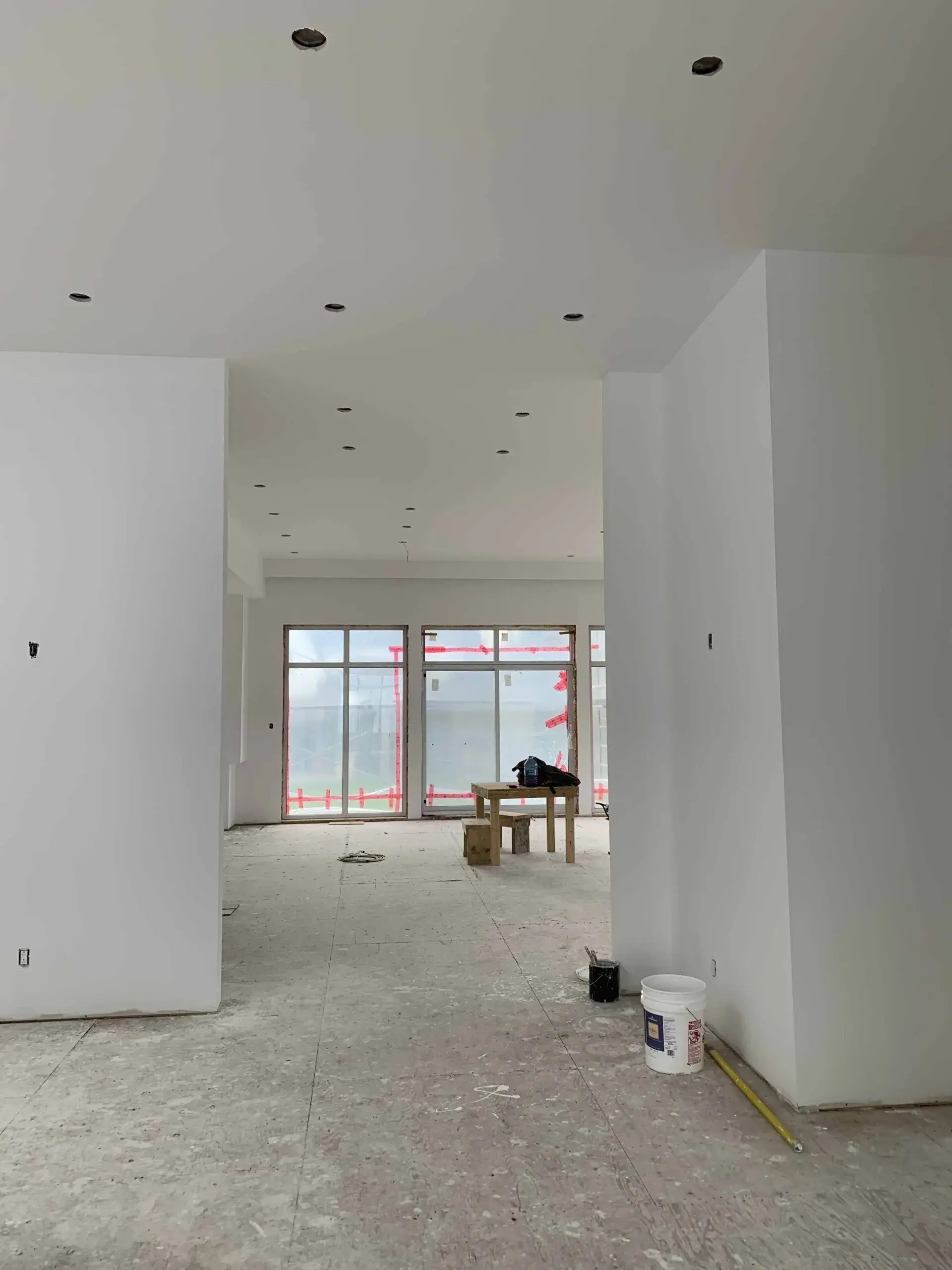 Appartement interieur gips